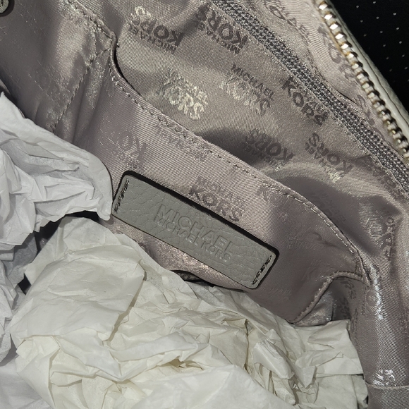 Michael Kors Grey Satchel Bag - Picture 3 of 6